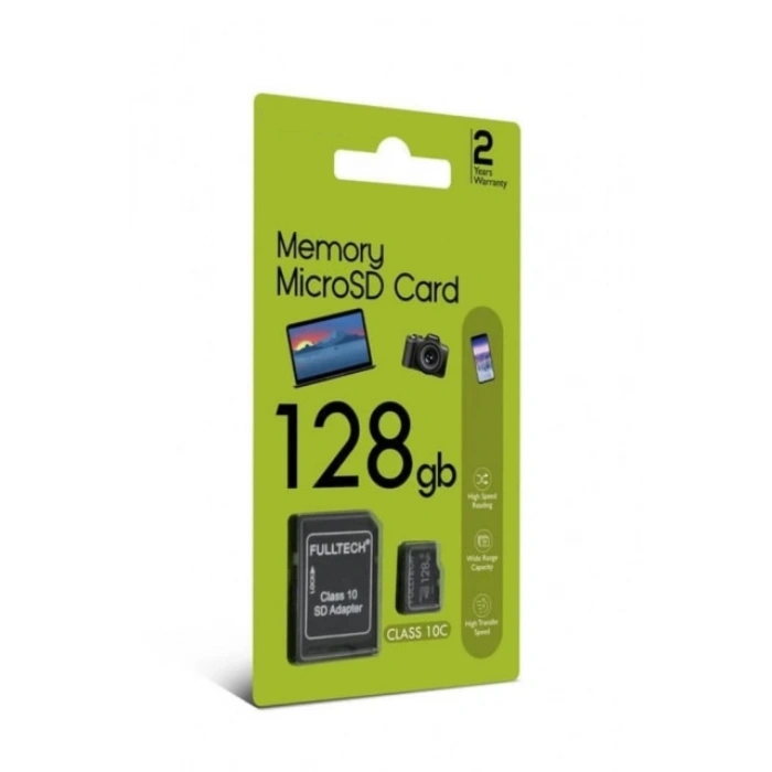 Fulltech FTMFD6 Micro SD Kart 128 GB Class 10 U1 Hafıza Kartı