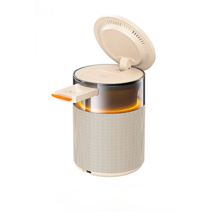 Fulltech FTS-9 5 İn 1 Arada Mıknatıslı Kablosuz Şarj Destekli Bluetooth 5.4 Hoparlör ve Gece Lambası