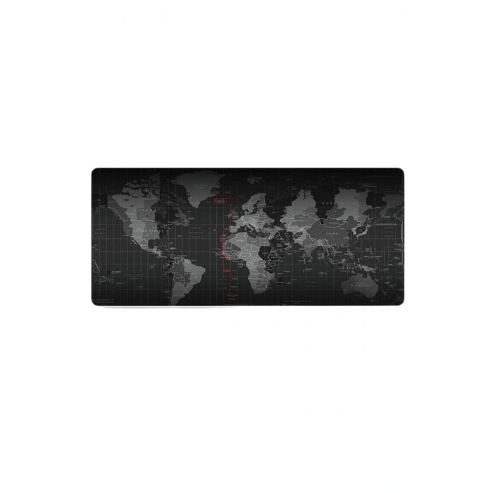 Gaming Kaymaz Taban Dünya Desenli 70X30 XXL Mouse Pad SR679D
