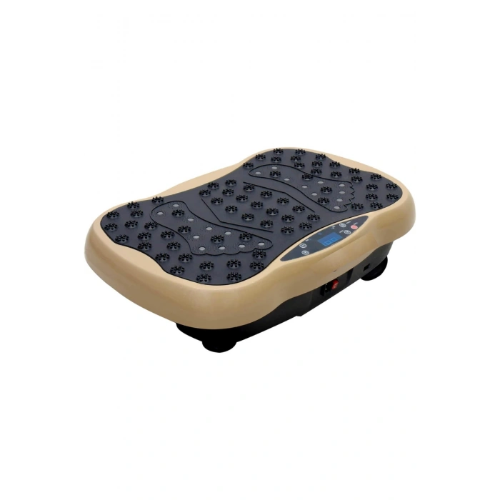 Glr 560 Dijital Ekranlı  Kumandalı Titreşim Masaj Platformu | Bluetooth Müzik Özellikli Egzersiz Aleti