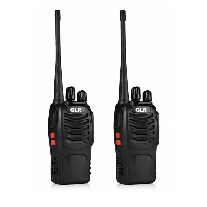 Glr BF-888S UHF El Telsizi - 1500 mAh Batarya,  El Fenerli 16 Kanal 2 Adet