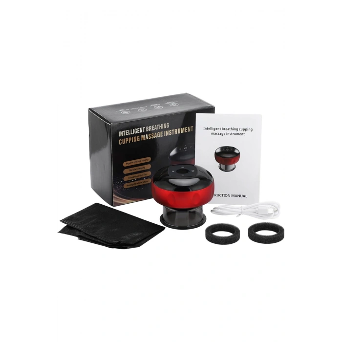 Glr DS-A32 Şarjlı Akıllı Masaj ve Vakumlu Hacamat Aleti Negatif Basınçlı Selülit Masaj Cihazı