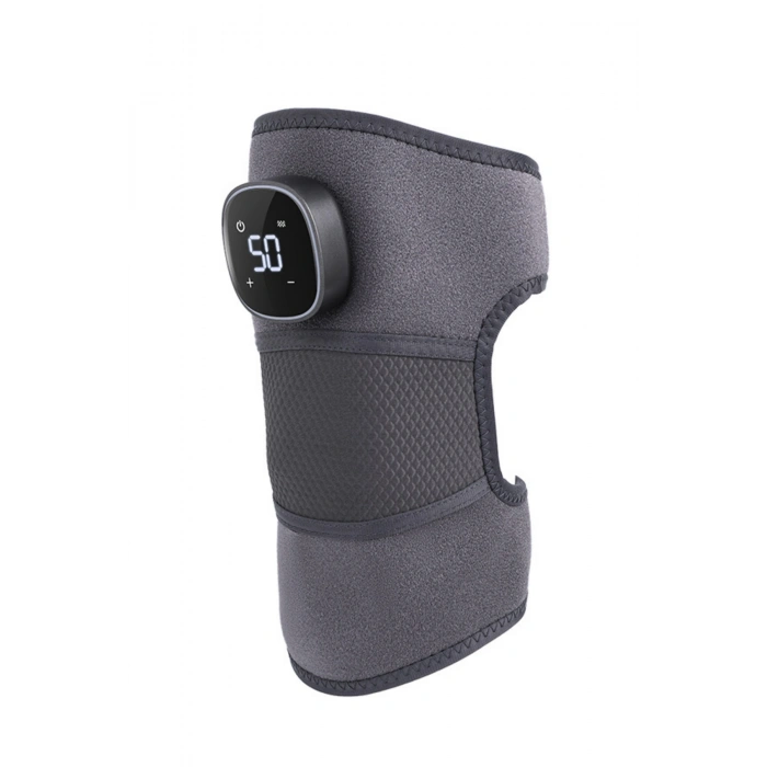 Glr HX001 Şarj Edilebilir Isıtmalı Titreşimli Diz Omuz Bacak Masaj Aleti | Sıcak Kompres ve Çoklu Modlar