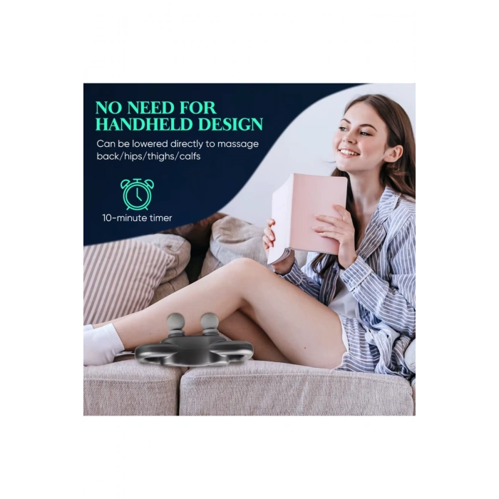 Glr Hy-2202 4 Başlıklı Faysa Tabancası - Çok Fonksiyonlu El Masaj Aleti - 20 Vites Ayarlı