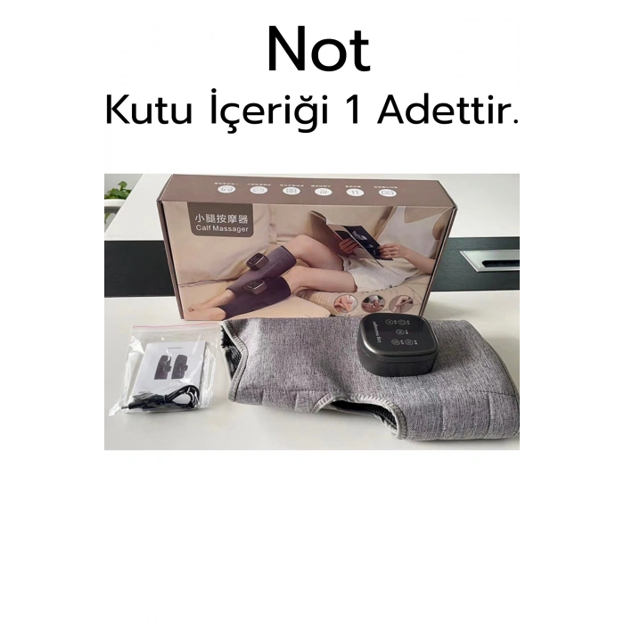 Glr HY-XT669 Kablosuz Baldır Masaj Aleti Isı ve Hava Basınçlı Diz Bacak Rahatlatıcı Masaj Sistemi