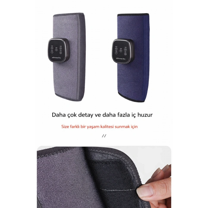 Glr HY-XT669 Kablosuz Baldır Masaj Aleti Isı ve Hava Basınçlı Diz Bacak Rahatlatıcı Masaj Sistemi