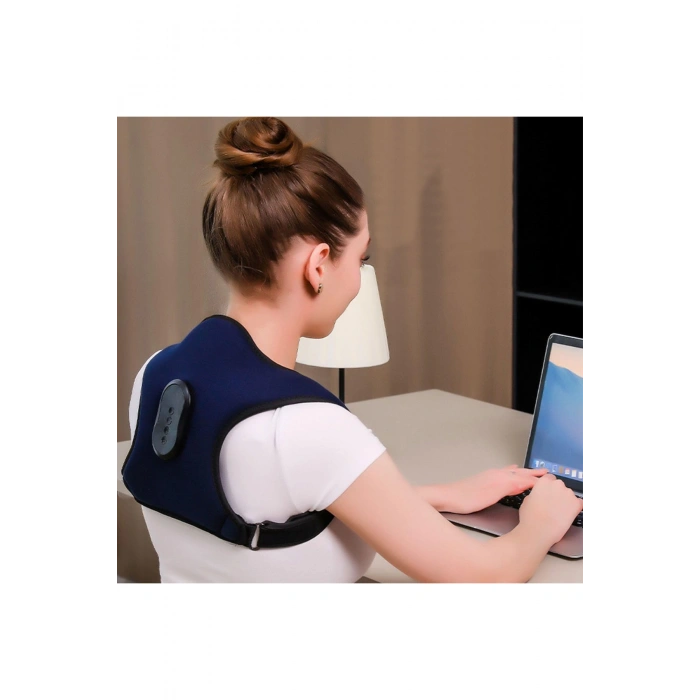 Glr J-9000 Dik Duruş Düzeltici ve Titreşimli Sırt Masaj Aleti Destek Aparatı