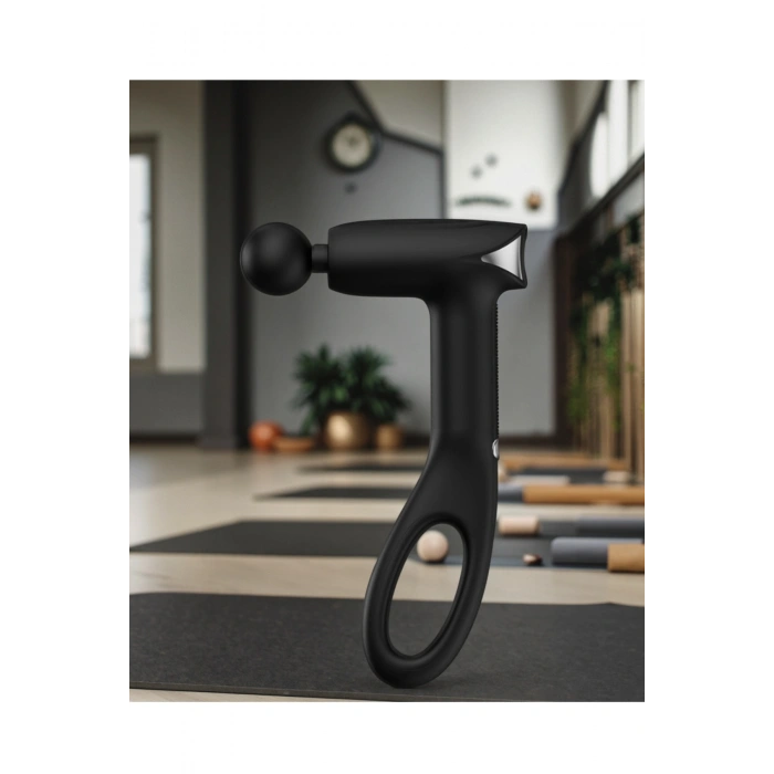 Glr Kh-555 Taşınabilir Şarjlı Titreşimli Kas Masaj Cihazı 4 Başlıklı  Hediye Seti