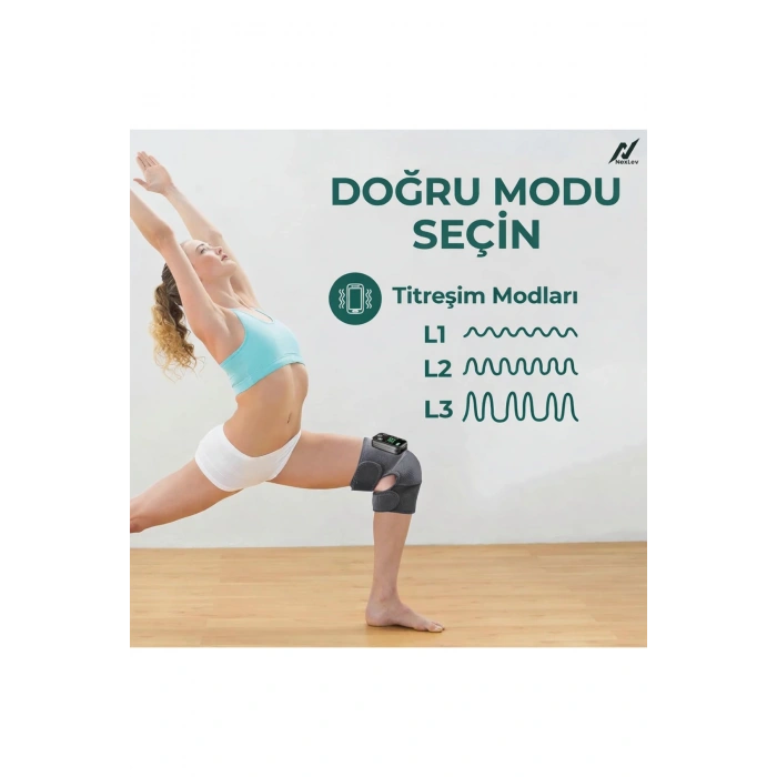 Glr Ly-1012 Isıtmalı Diz Masaj Aleti Omuz ve Dirsek Uyumlu Titreşimli ve Termal Terapi Destekli Akıllı Masaj Sistemi