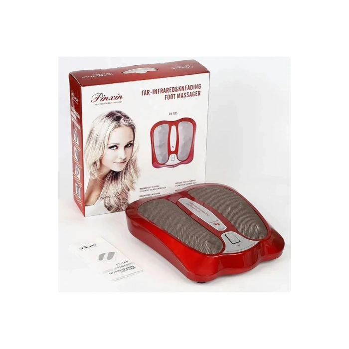 Glr Pinxin PX-105 Far-Infrared Isıtmalı & Yoğurmalı Ayak Masaj Aleti - Derin Doku Shiatsu Masaj