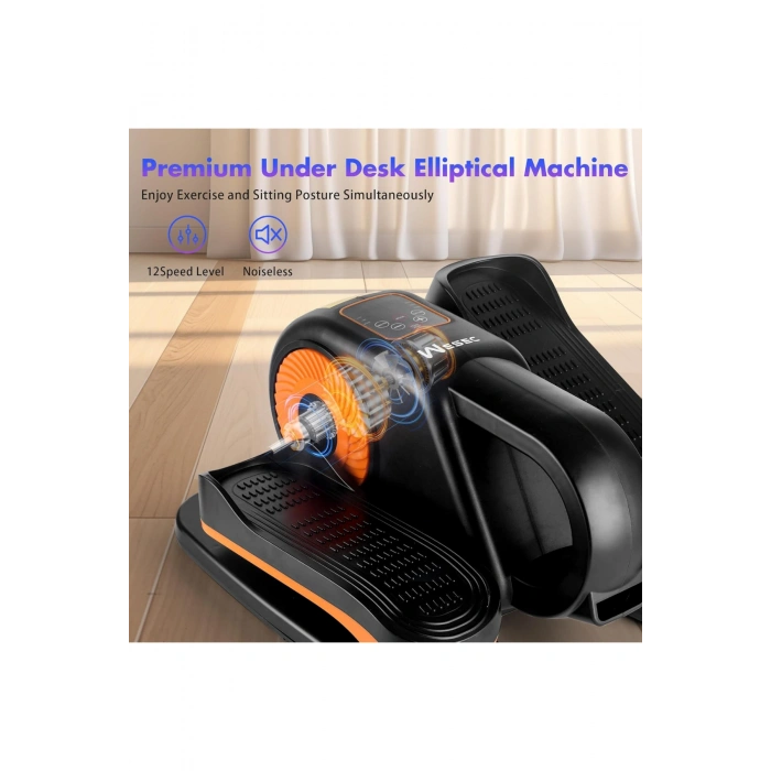 Glr Ty-002 Masa Altı Step Aleti | Kumandalı Mini Eliptik Dijital Göstergeli Kondisyon Bisikleti