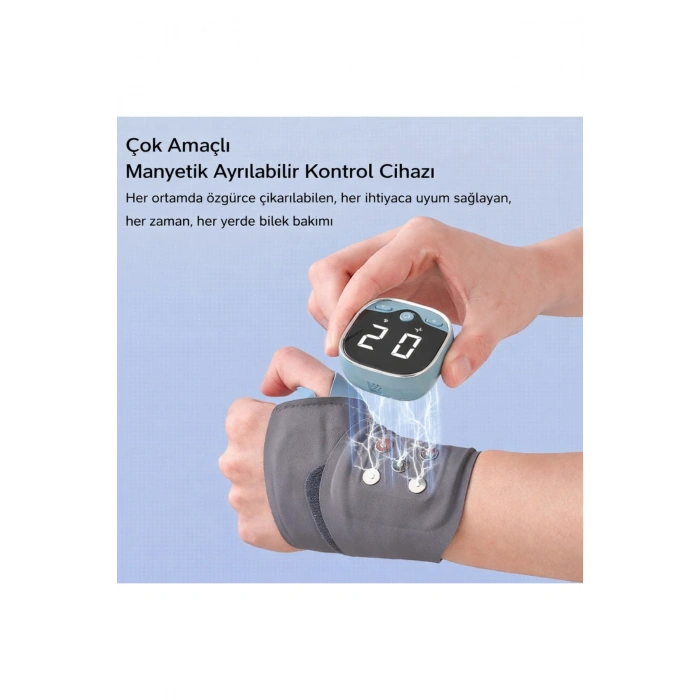 Glr XY-02 Isıtmalı EMS El ve Bilek Masaj Aleti - Düşük Frekanslı Pulse Teknolojisi