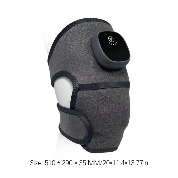 Glr Yc-906A Şarjlı Isıtmalı Diz Bandajı Rahatlatıcı Isı Terapisi Masaj Aleti