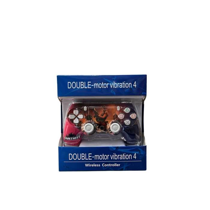 GlrTech P4A Kablosuz Oyun Kolu  Double Motor Titreşimli Şarj Edilebilir PS4 Uyumlu