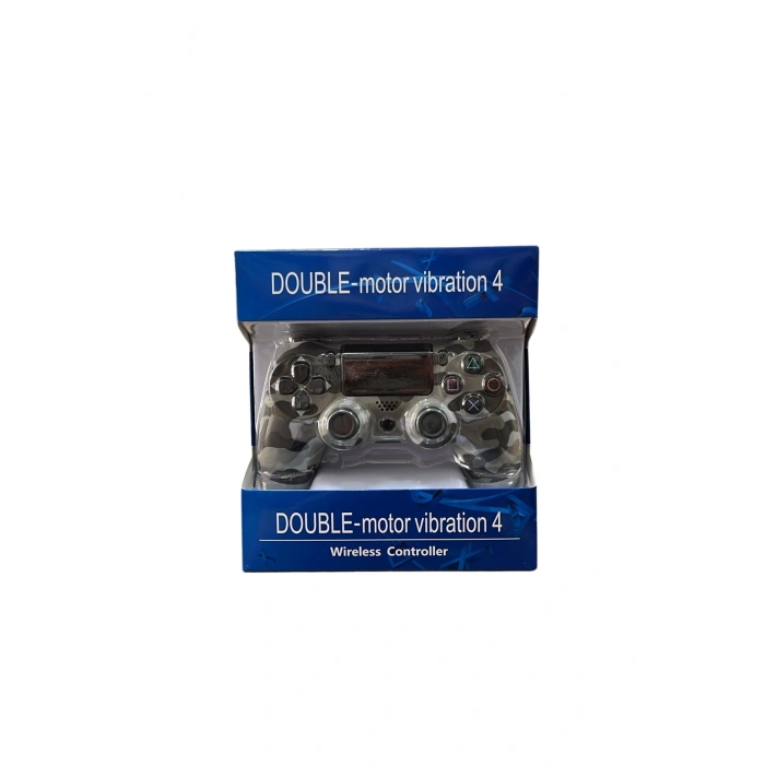 GlrTech P4B Kablosuz Oyun Kolu  Double Motor Titreşimli Şarj Edilebilir PS4 Uyumlu