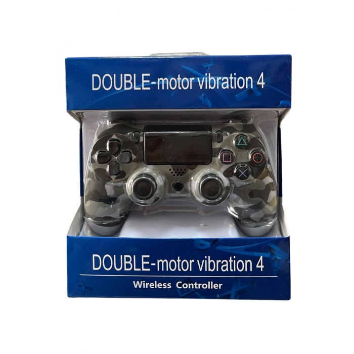 GlrTech P4B Kablosuz Oyun Kolu  Double Motor Titreşimli Şarj Edilebilir PS4 Uyumlu