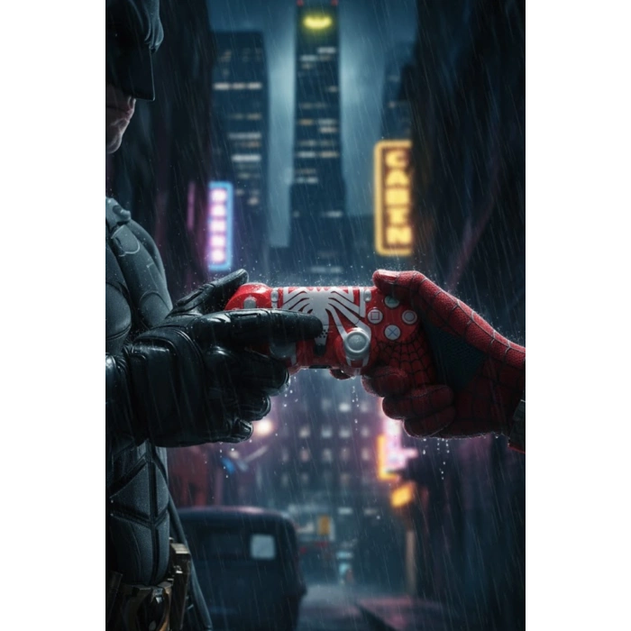 GlrTech P4E Kablosuz Oyun Kolu  Double Motor Titreşimli Şarj Edilebilir PS4 Uyumlu