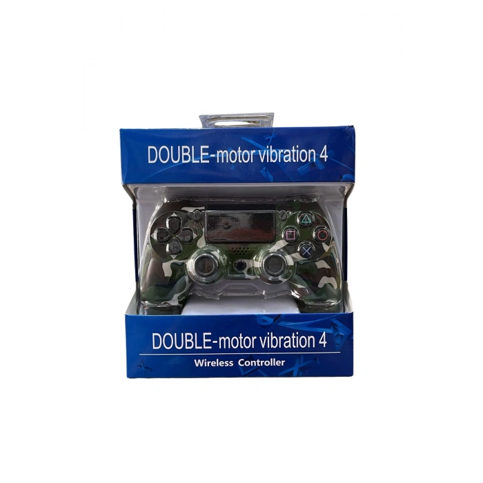 GlrTech P4J Kablosuz Oyun Kolu  Double Motor Titreşimli Şarj Edilebilir PS4 Uyumlu
