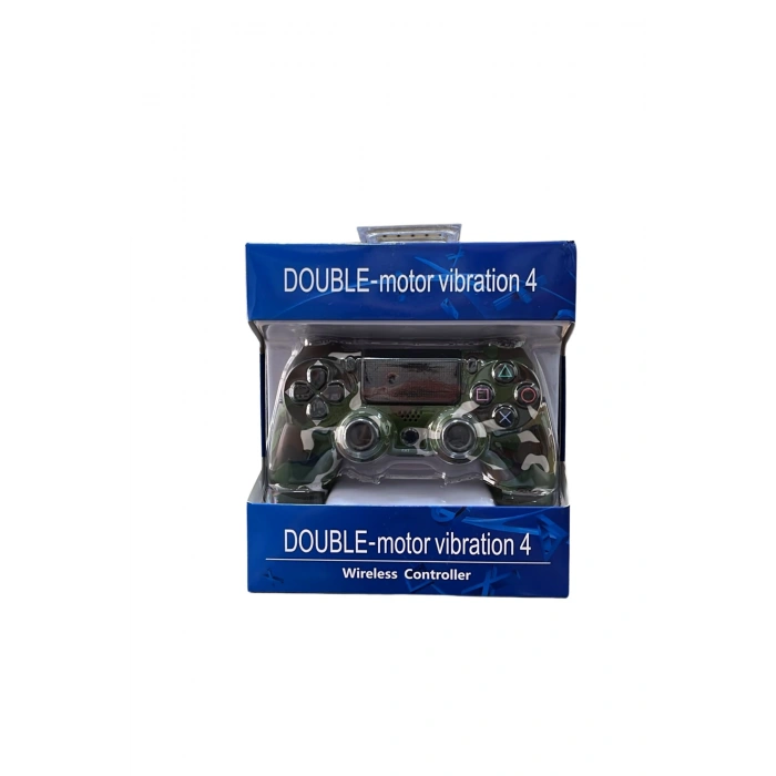 GlrTech P4J Kablosuz Oyun Kolu  Double Motor Titreşimli Şarj Edilebilir PS4 Uyumlu