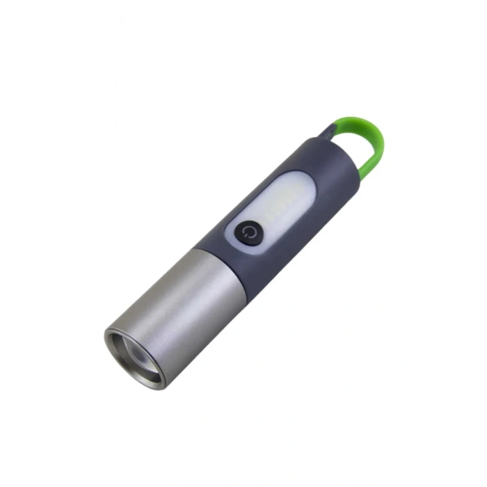 Hepu HP-836 Su Geçirmez Uzun Menzilli LED El Feneri  5730 LED 5V USB Şarjlı Taşınabilir Askılı Tasarım