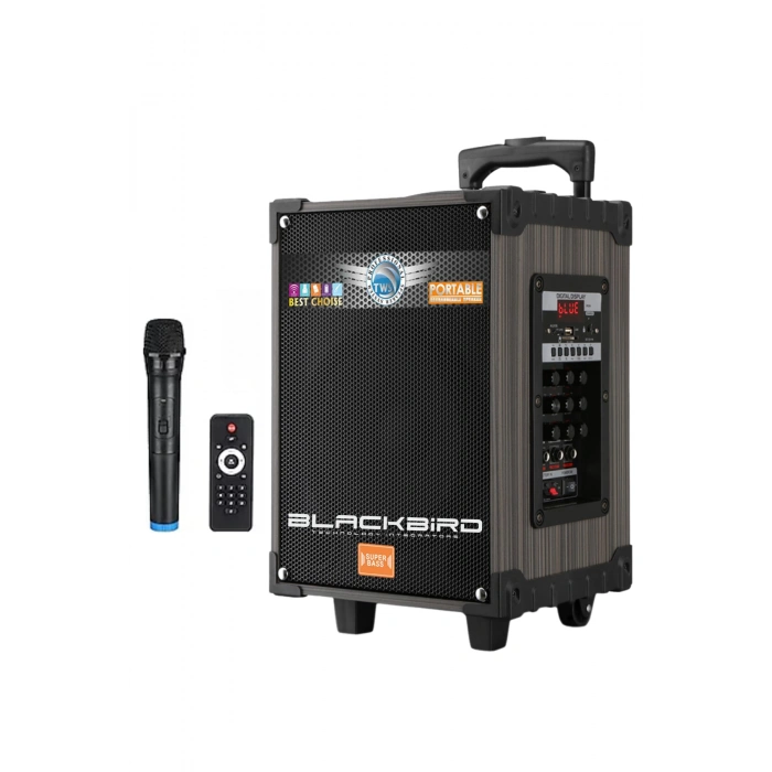 Hepu Hp-924 Taşınabilir Şarjlı 8 İnç 40W Bluetooth Hoparlör