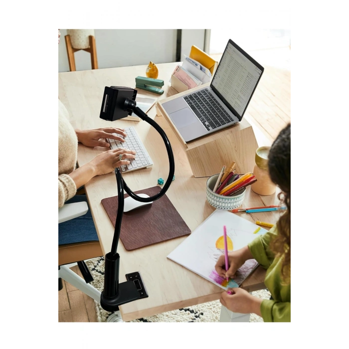 Hepu HP-A36 Esnek Boyun Askılı Telefon Tutucu | 360? Döner Masaüstü Stand