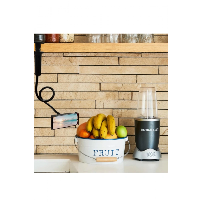 Hepu HP-A36 Esnek Boyun Askılı Telefon Tutucu | 360? Döner Masaüstü Stand