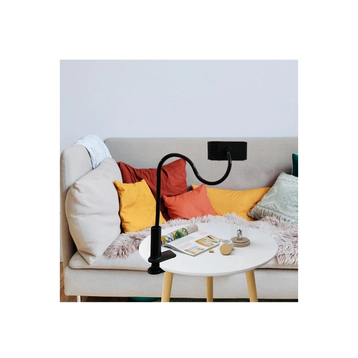 Hepu HP-A36 Esnek Boyun Askılı Telefon Tutucu | 360? Döner Masaüstü Stand