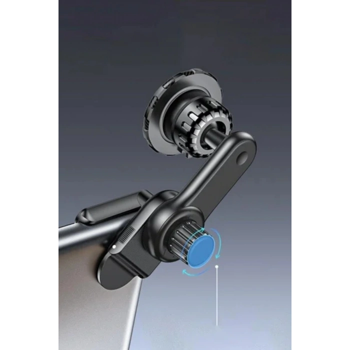 Hepu HP-A38 Magsafe Araç İçi Telefon Tutucu - Tesla/Merkezi Ekran Uyumlu, 360 Dönebilir Güçlü Mıknatıslı