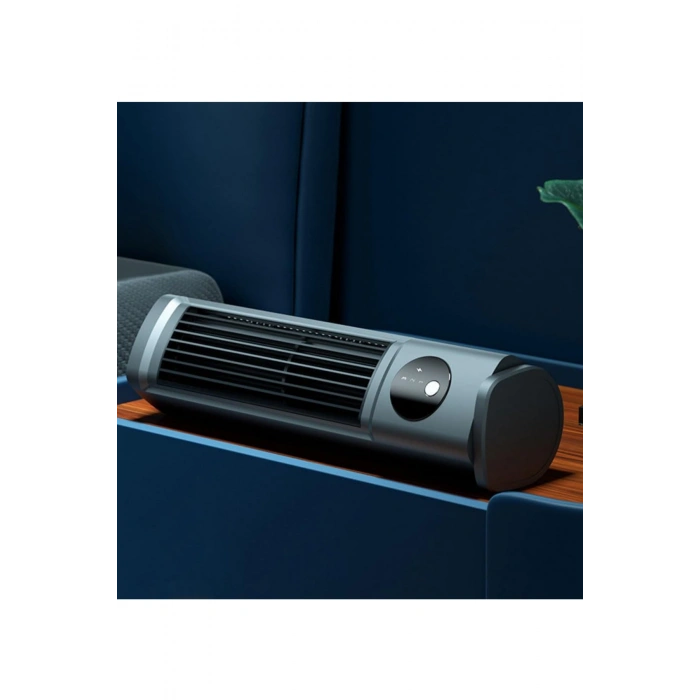 Hepu HP-F21 Masaüstü Kule Vantilatör Şarjlı 3 Kademeli Soğutma