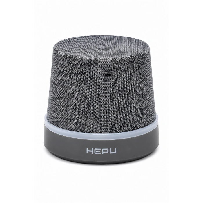 Hepu HP-MS01G Gri Manyetik Telefon Tutuculu Kablosuz Bluetooth Hoparlör TWS Destekli