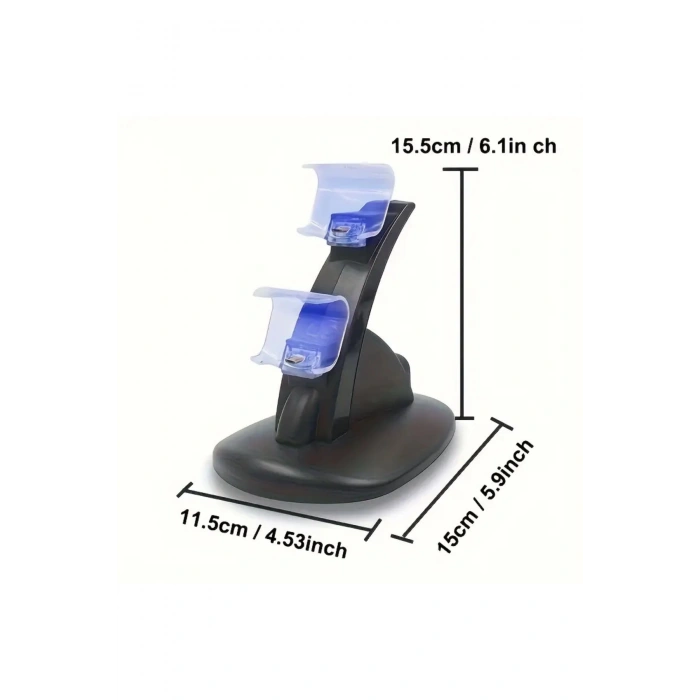Hepu TP4-0408B PS4 DualShock Kablosuz Oyun Kolu Şarj Standı