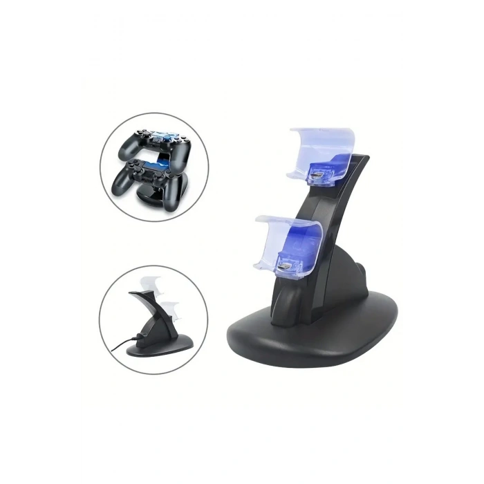 Hepu TP4-0408B PS4 DualShock Kablosuz Oyun Kolu Şarj Standı