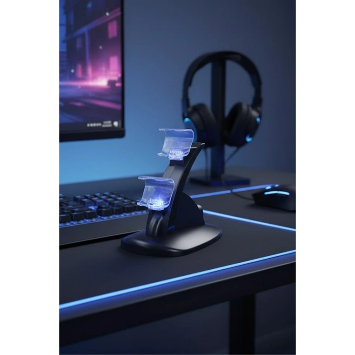 Hepu TP4-0408B PS4 DualShock Kablosuz Oyun Kolu Şarj Standı