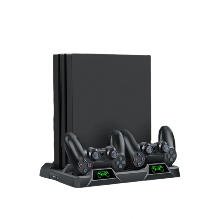 Hepu TP4-18119 PS4 Soğutucu ve Şarj Standı Slim/Pro Uyumlu