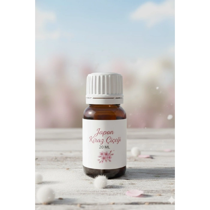 Esansiyel Japon Kiraz Çiçeği Kokusu 20 ML Uçucu Yağ Hava Nemlendirici Aroma Difüzörü Kokusu
