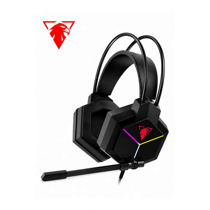 Jedel Gaming GH-561 RGB Işıklı Mikrofonlu Oyuncu Kulaklığı USB 50mm Sürücü