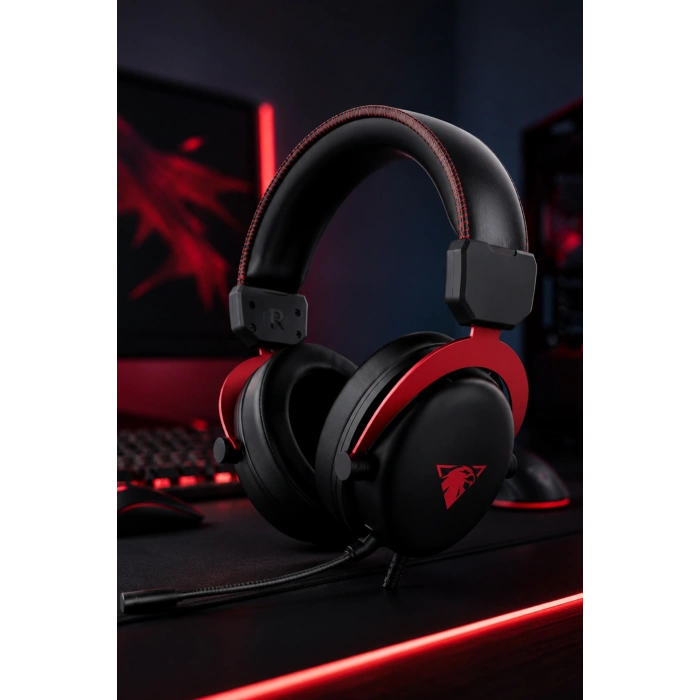 Jedel Gaming GH-581 7.1 USB Kablolu RGB Işıklı Mikrofonlu Oyuncu Kulaklığı