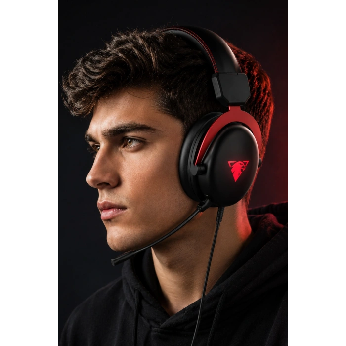 Jedel Gaming GH-581 7.1 USB Kablolu RGB Işıklı Mikrofonlu Oyuncu Kulaklığı