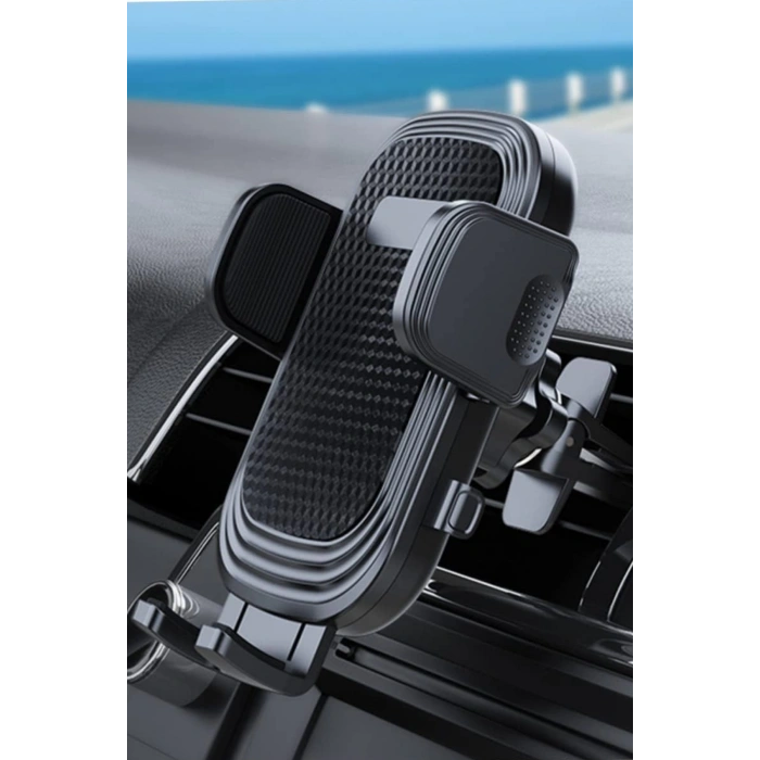 Acl T-120 Klipsli Araç Telefon Tutacağı Klima Peteği Araba Telefon Tutacağı