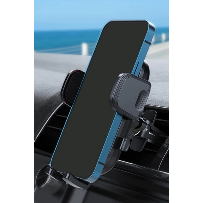 Acl T-120 Klipsli Araç Telefon Tutacağı Klima Peteği Araba Telefon Tutacağı