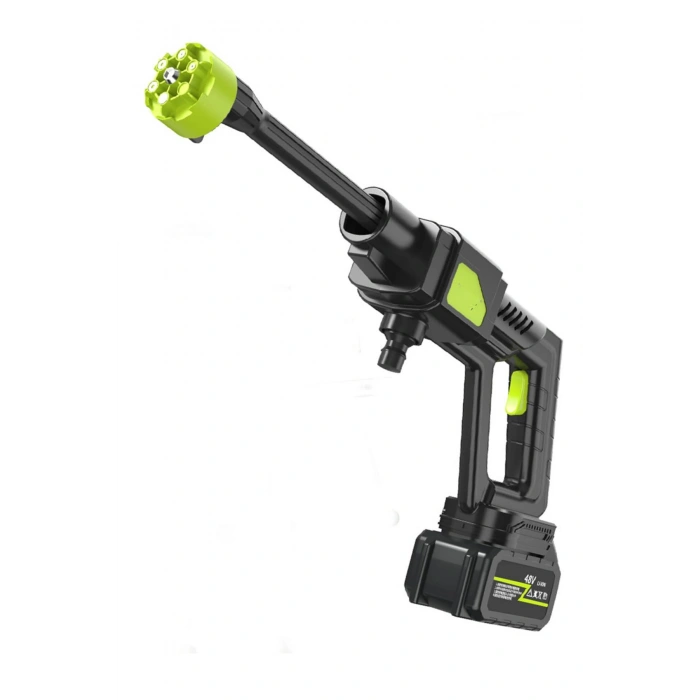 Leerfei 8100 Şarjlı Akülü Araba Yıkama Makinesi | 3.0Mpa Yüksek Basınçlı Taşınabilir Oto Yıkama Tabancası