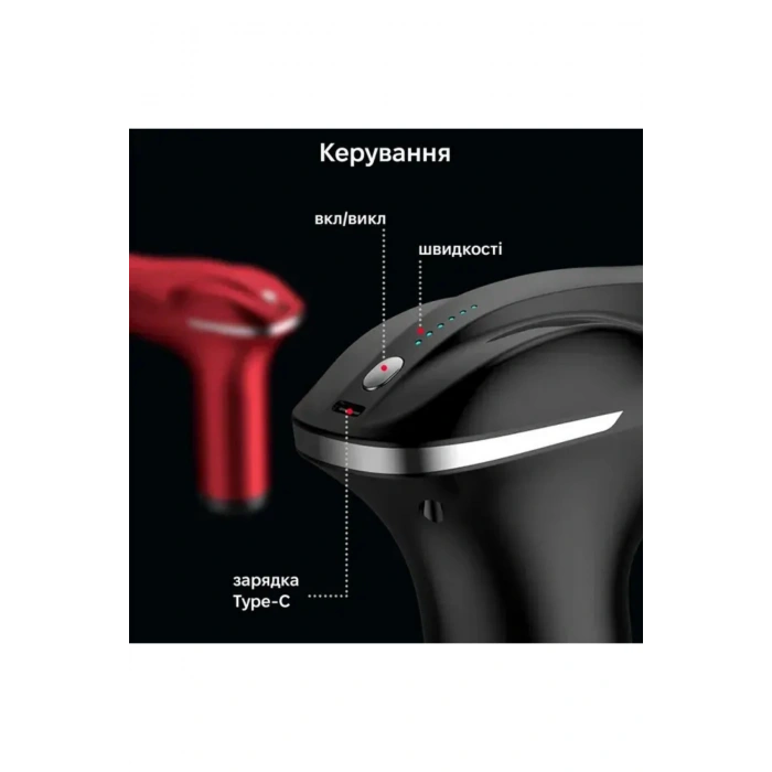 Leerfei LF-6141 Derin Etkili Çift Başlıklı Titreşimli Masaj Aleti | Sessiz ve Ayarlanabilir Masaj Tabancası