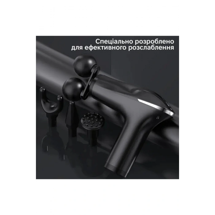 Leerfei LF-6141 Derin Etkili Çift Başlıklı Titreşimli Masaj Aleti | Sessiz ve Ayarlanabilir Masaj Tabancası