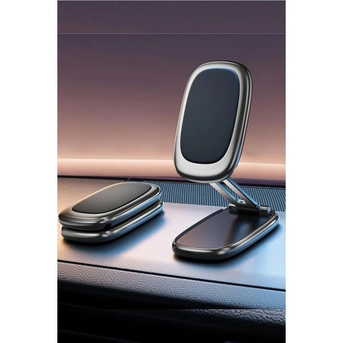 Acl T-104 Güçlü Yapışkanlı Metal Araç İçi Telefon Tutucu