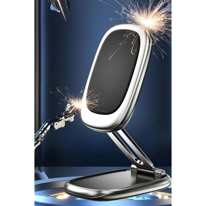 Acl T-104 Güçlü Yapışkanlı Metal Araç İçi Telefon Tutucu