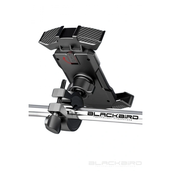 Blic BTS14 Motosiklet Ve Bisiklet Gidonu İçin Telefon Tutucu 360 Derece Dönen