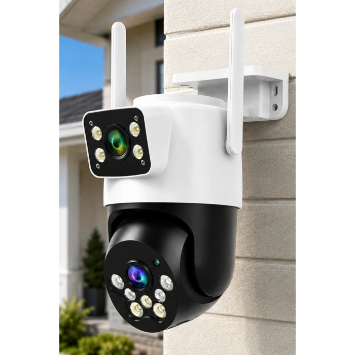O-kam Pro Okam-4047 4MP Dual Lens WiFi Akıllı Güvenlik Kamerası