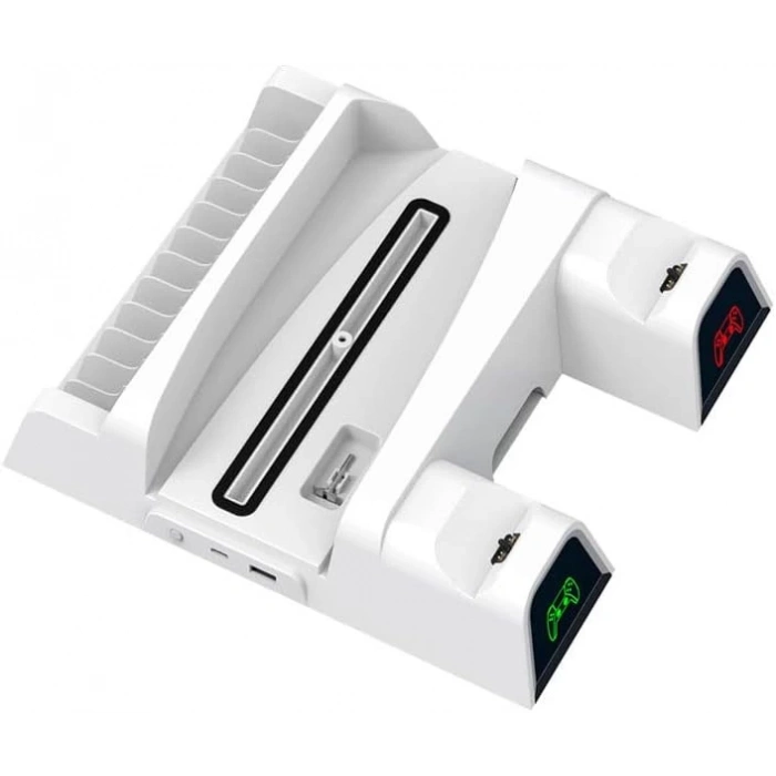 Hepu TP5-1511 PS5 Şarj ve Soğutucu Stand | DualSense Uyumlu Hızlı Şarj İstasyonu