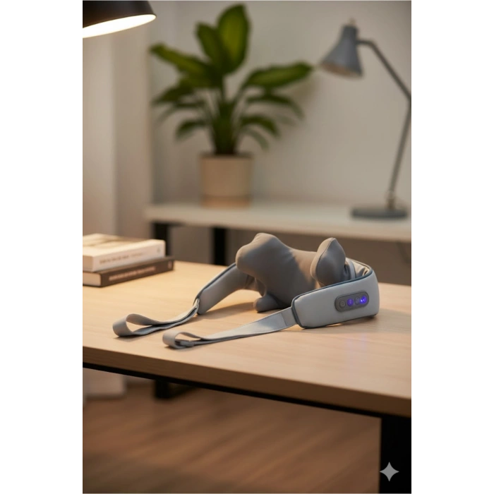 Torima VNB-01 Titreşimli Omuz ve Boyun Masaj Aleti  Isıtıcılı 3D Yoğun Masaj Başlığı